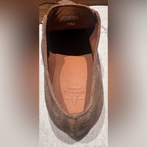 NWT AQUATALIA ARTURO LACE-UP SUEDE OXFORDS MENS 12 - Picture 5 of 6